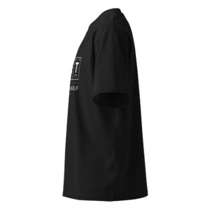 unisex organic oversized high neck t shirt