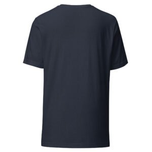 unisex staple t shirt heather navy back 6aa9ec920e7b9.jpg